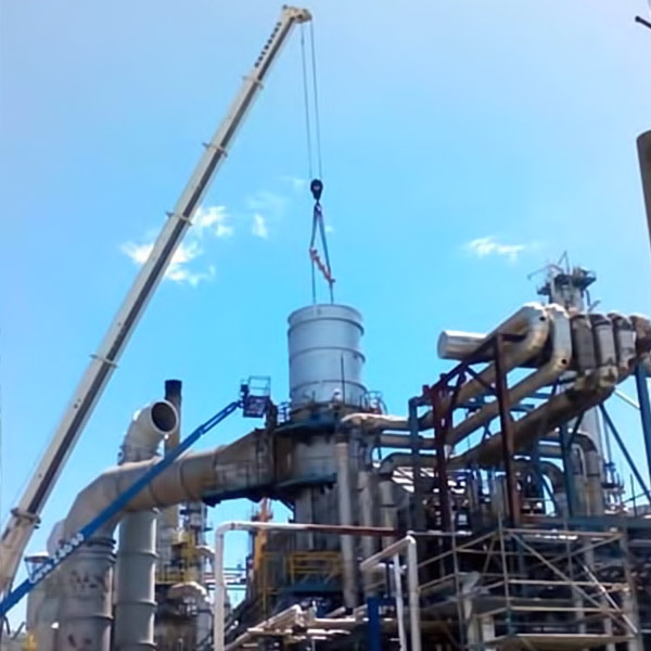 System preheater - Refinery Aspropirgos, Greece